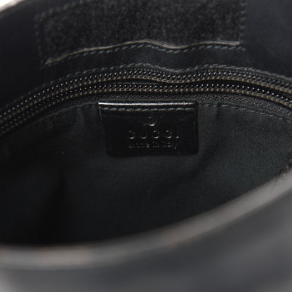 Gucci GG Monogram Messenger Crossbody Bag Black 7 of 11