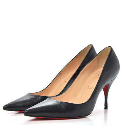 Christian Louboutin Nappa Shiny Pigalle 85 Pumps 38 Black 3 of 11