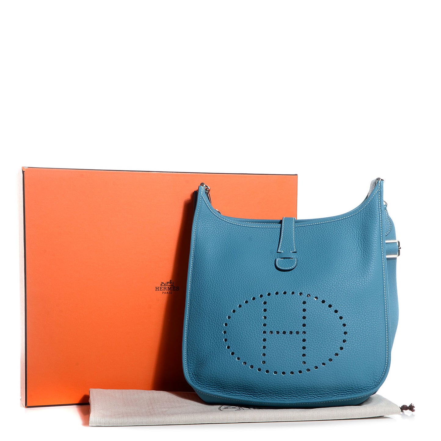 Taurillon Clemence Evelyne III GM Blue Jean