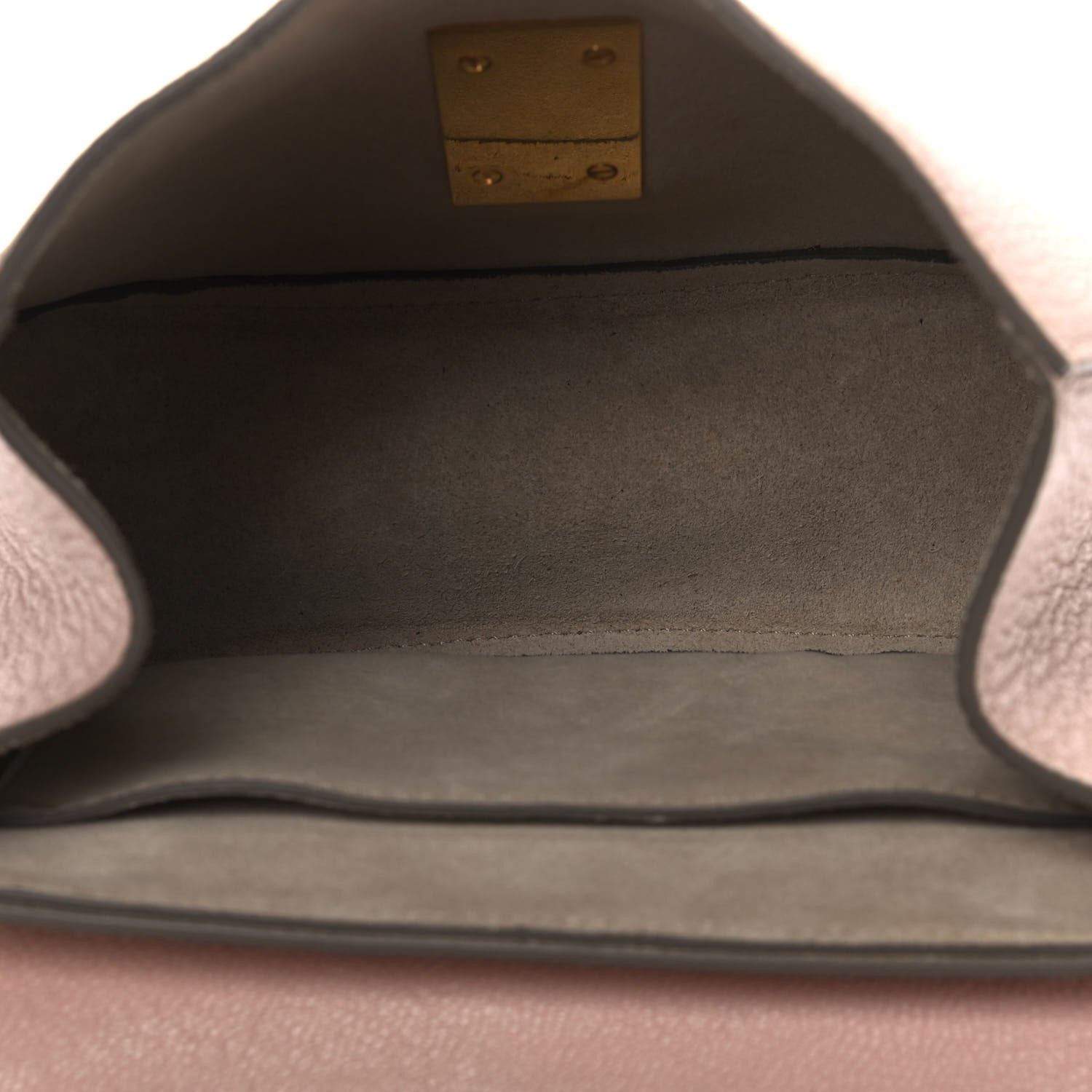 Chloe Grained Lambskin Drew Shoulder Bag Cement Pink 4 of 7