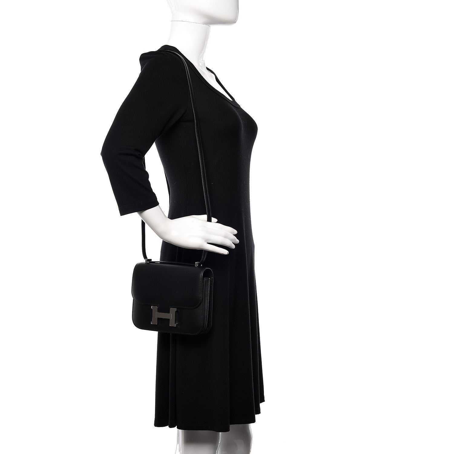 Hermes Swift Constance 18 Black 2 of 21