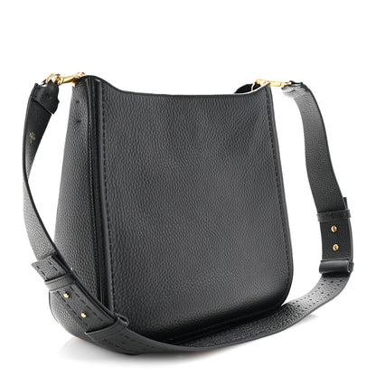Valentino Garavani Soft Grainy Calfskin Alltime Large Hobo Black 3 of 9