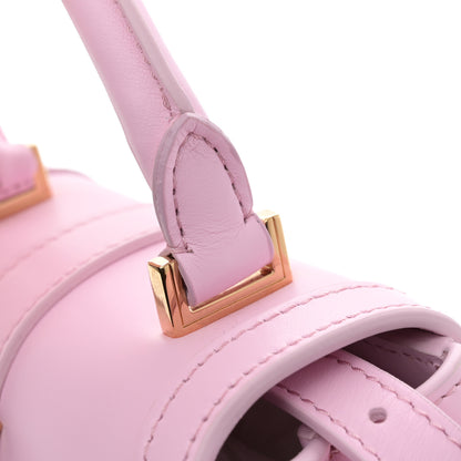 Versace Calfskin Greca Goddess Mini Top Handle Bag Pink 12 of 13