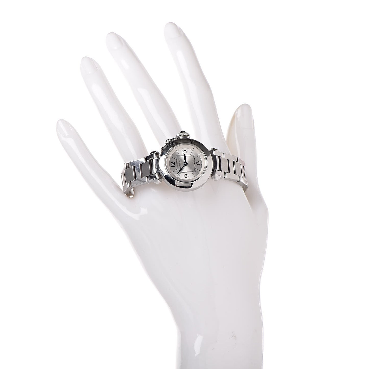 Stainless Steel 27mm Miss Pasha Quartz Watch Silver