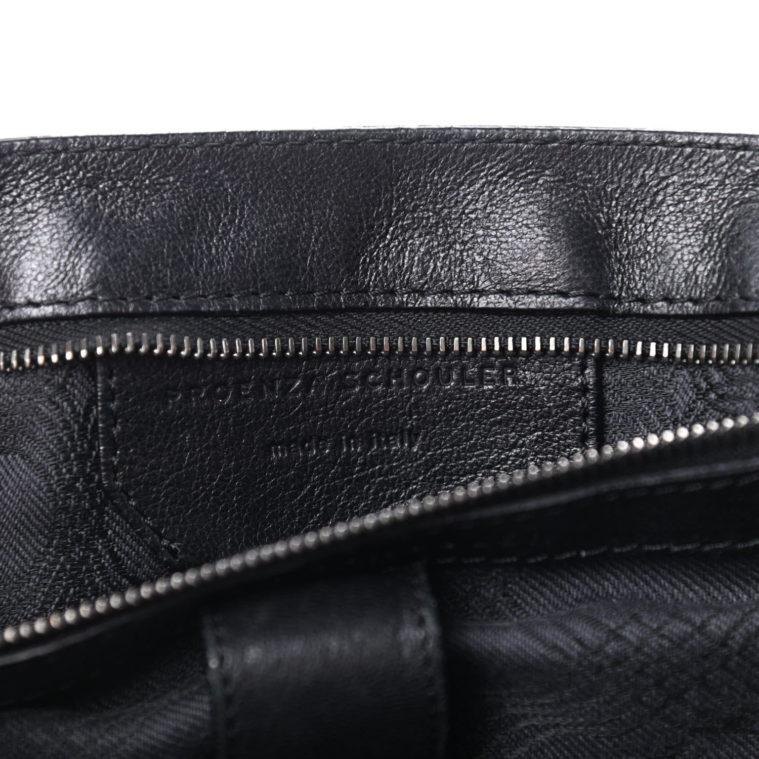 Proenza Schouler Lambskin Medium PS1 Satchel Black 6 of 10