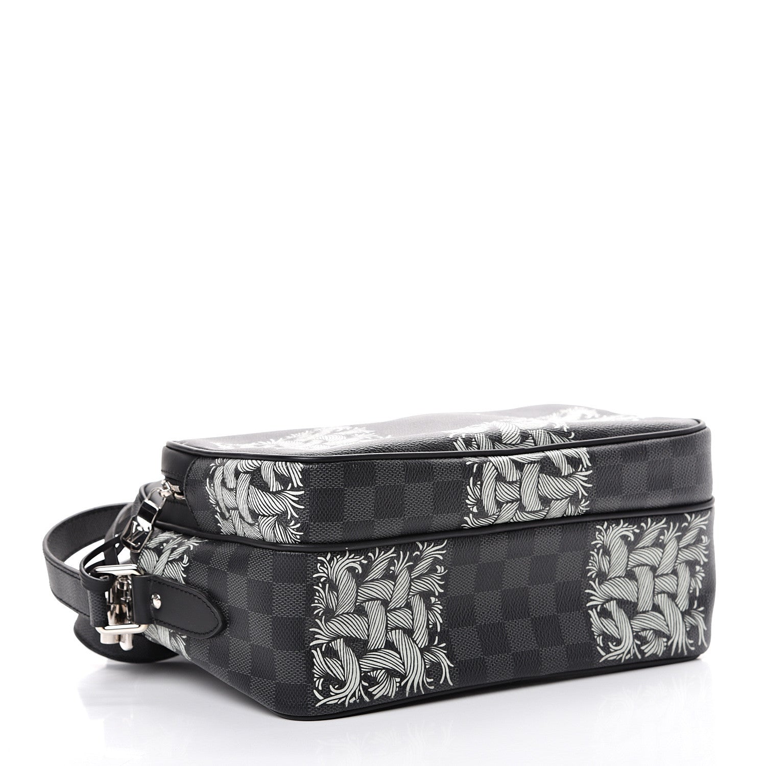 Louis Vuitton Damier Graphite Rope Nil PM White 3 of 10