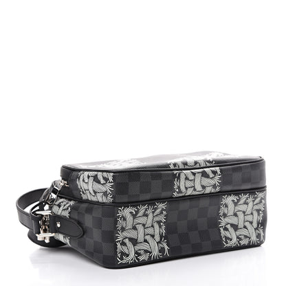 Louis Vuitton Damier Graphite Rope Nil PM White 3 of 10