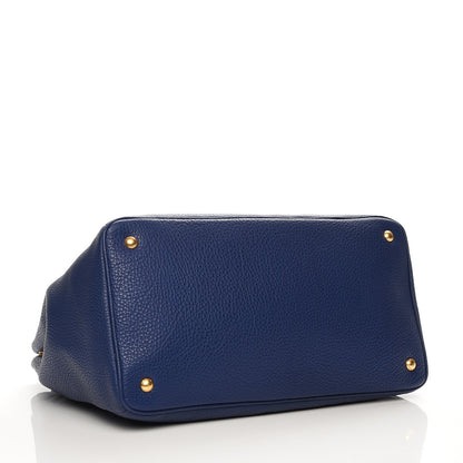 Prada Vitello Daino Shopping Tote Inchiostro 5 of 9