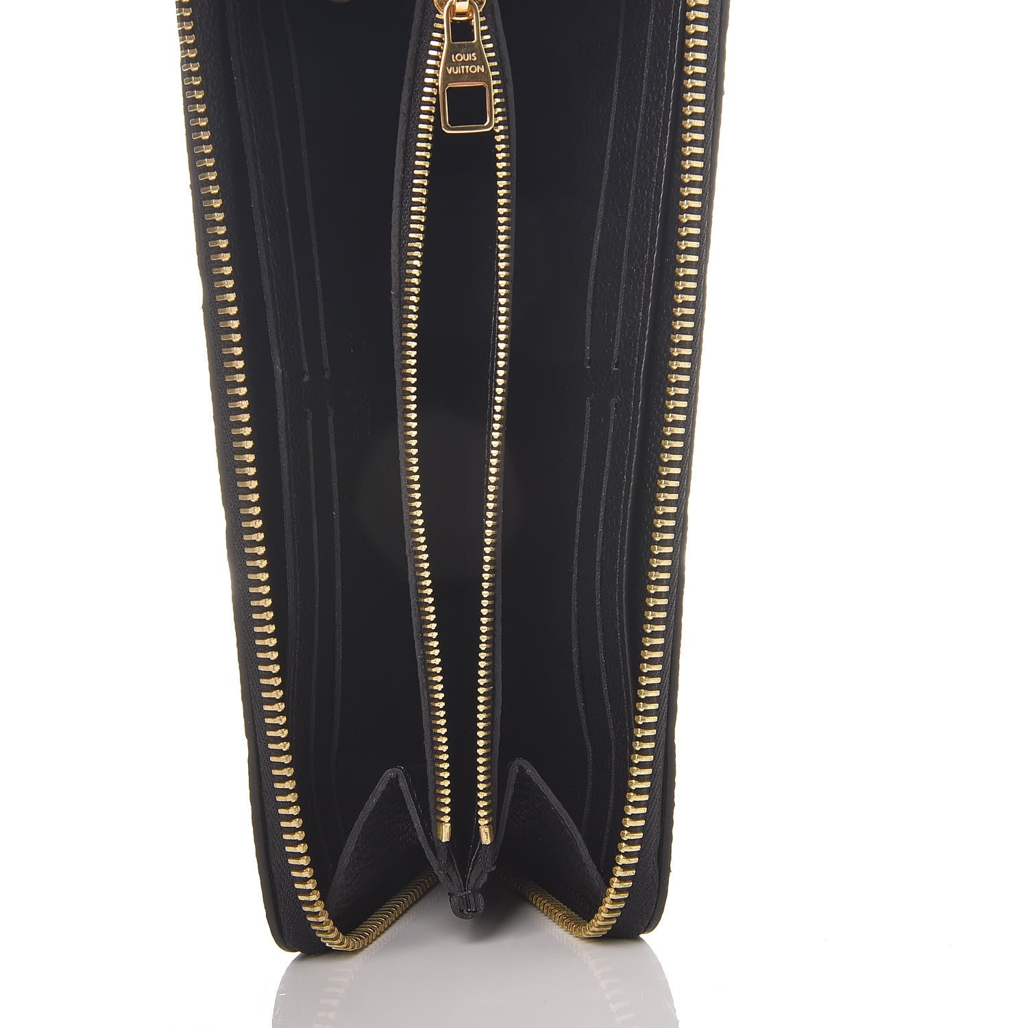 Louis Vuitton Empreinte Clemence Wallet Black 5 of 7