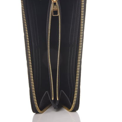 Louis Vuitton Empreinte Clemence Wallet Black 5 of 7