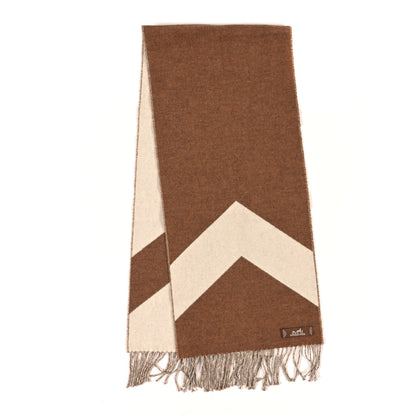 Hermes Cashmere Casaque Chevron Muffler 2 of 3