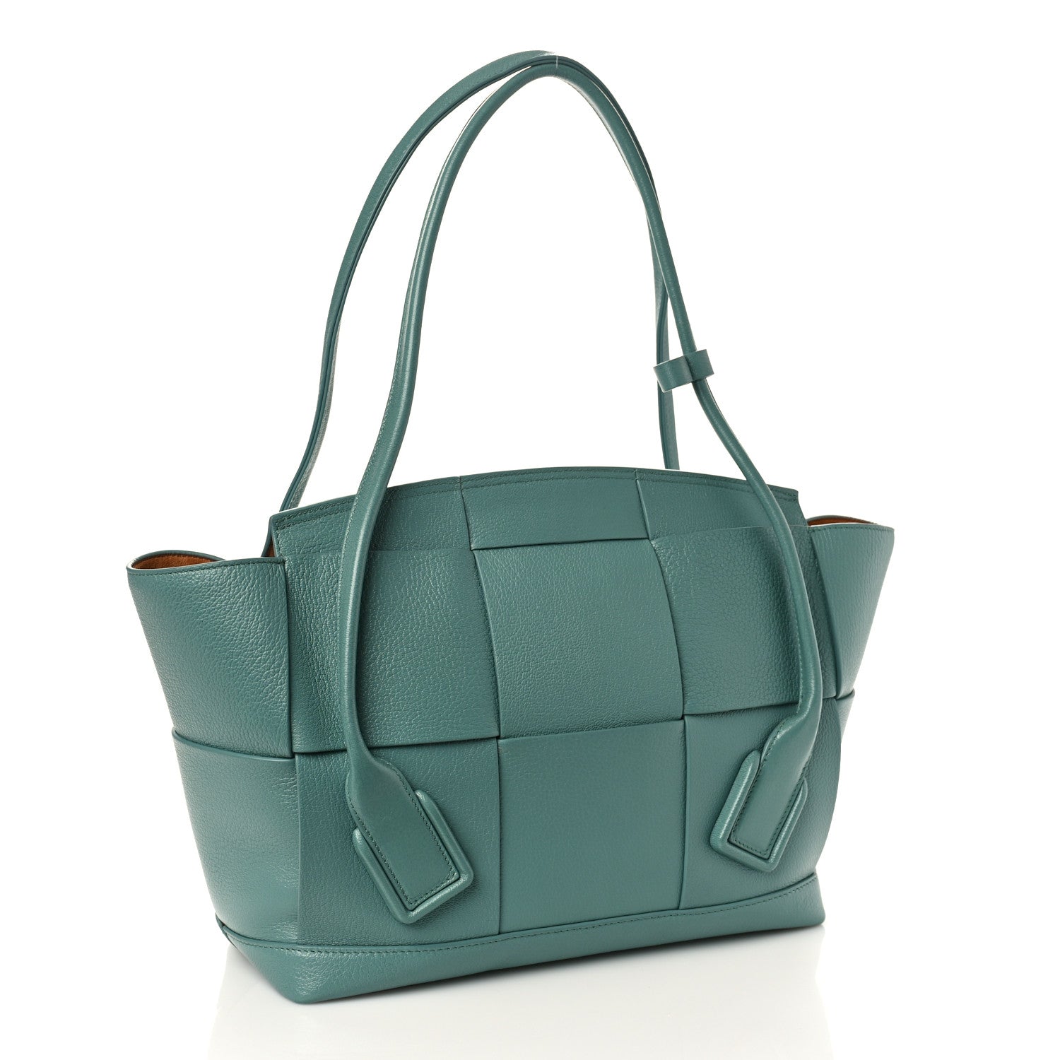 Bottega Veneta Goatskin Maxi Intrecciato Medium Arco Linoleum 3 of 9