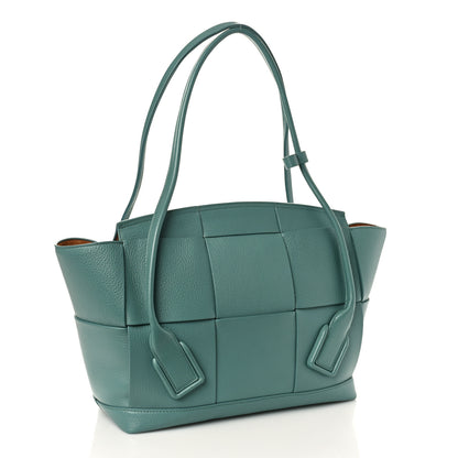 Bottega Veneta Goatskin Maxi Intrecciato Medium Arco Linoleum 3 of 9