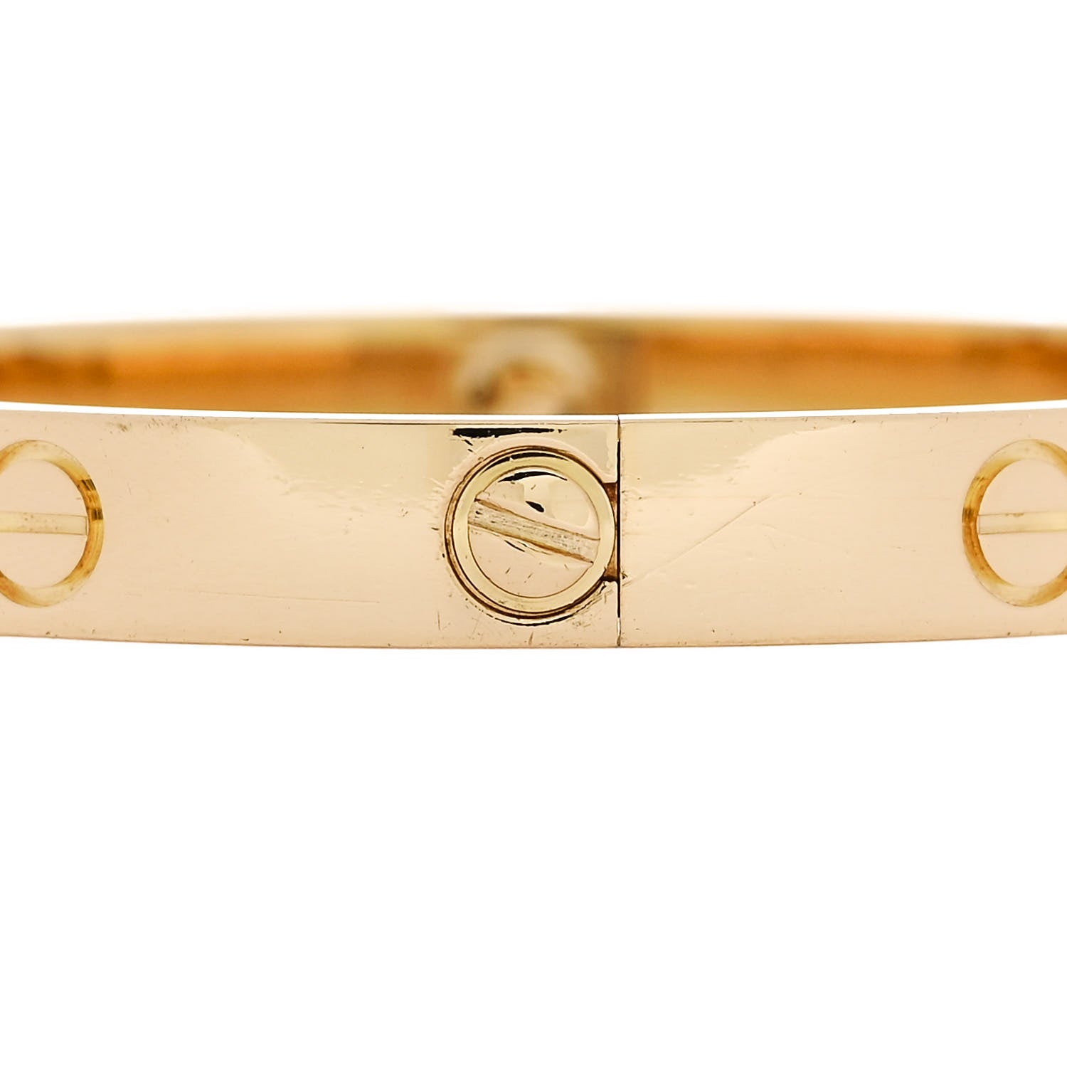 Cartier 18K Yellow Gold LOVE Bracelet 16 5 of 9