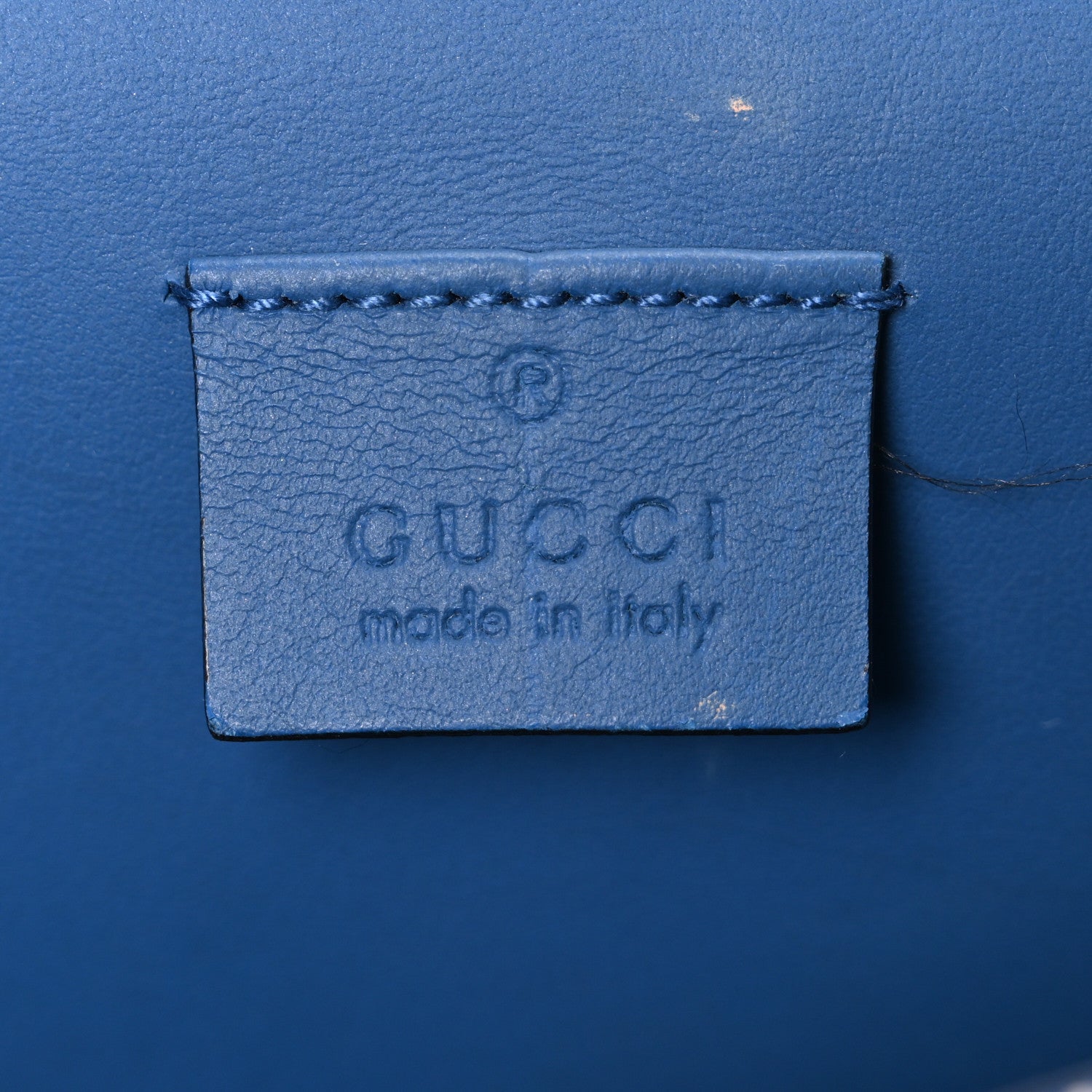 Gucci Suede Medium Dionysus Shoulder Bag Blue 6 of 11