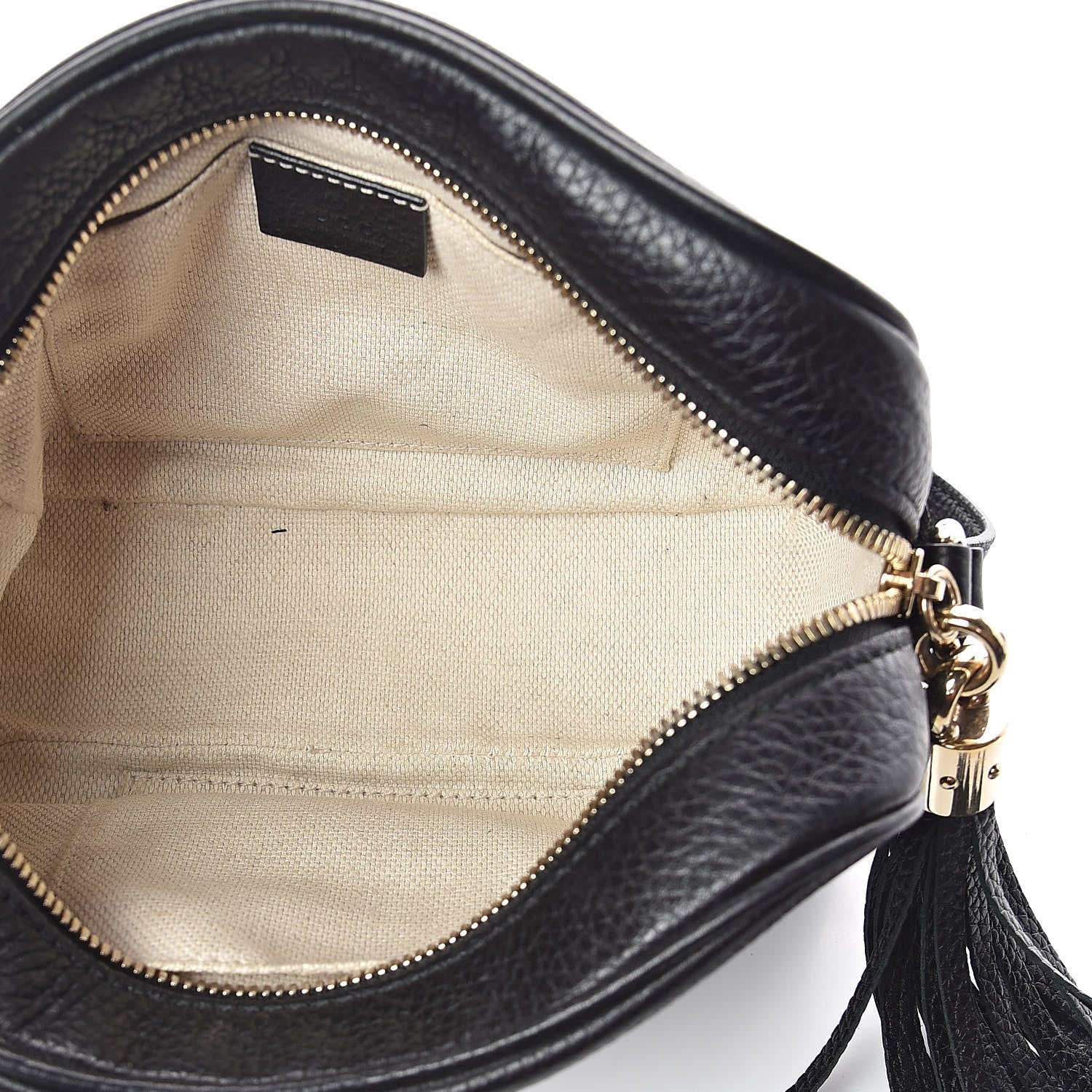 Gucci Pebbled Calfskin Small Soho Disco Bag Black 5 of 8