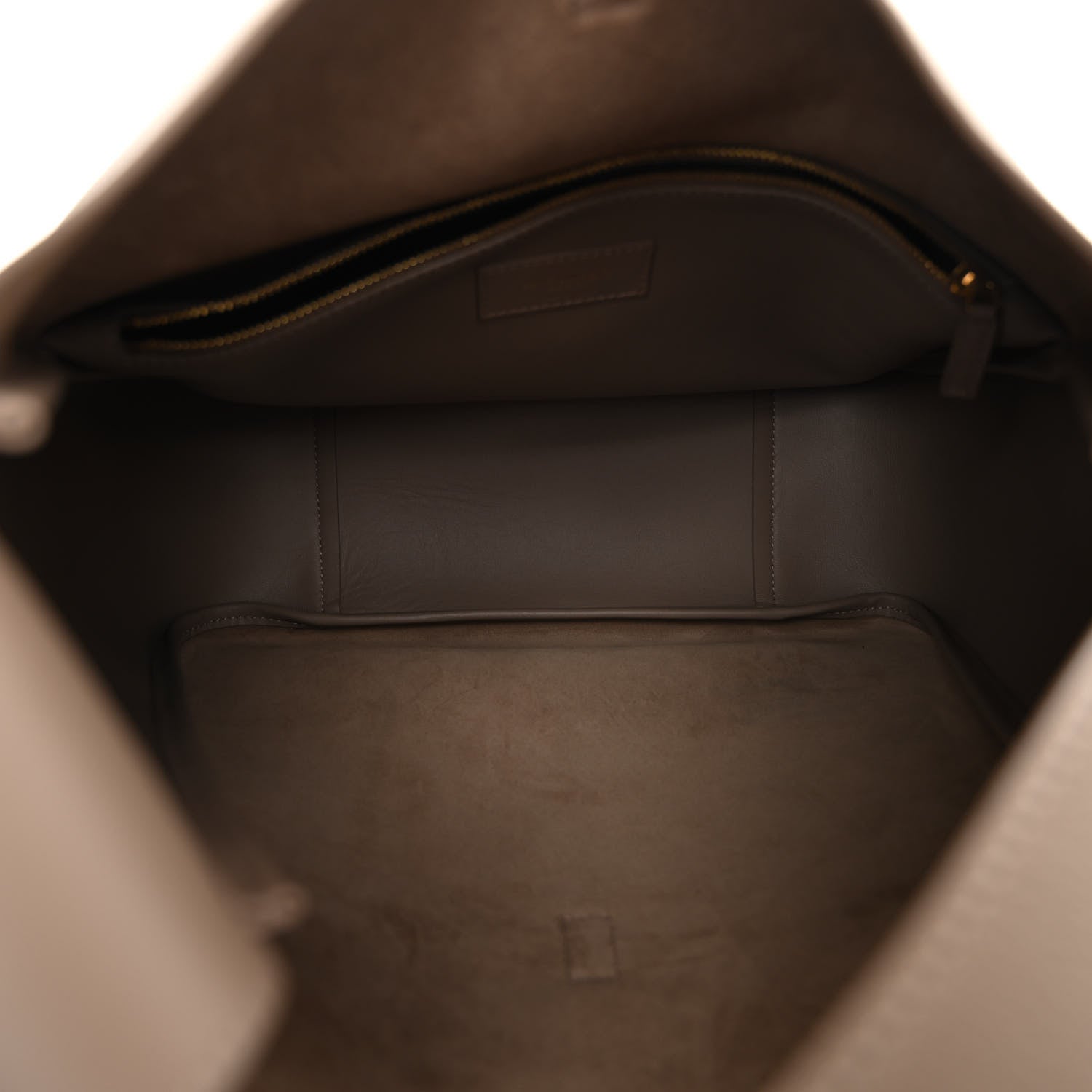 Saint Laurent Smooth Calfskin Large Le 5 A 7 Soft Hobo Dark Beige 5 of 9