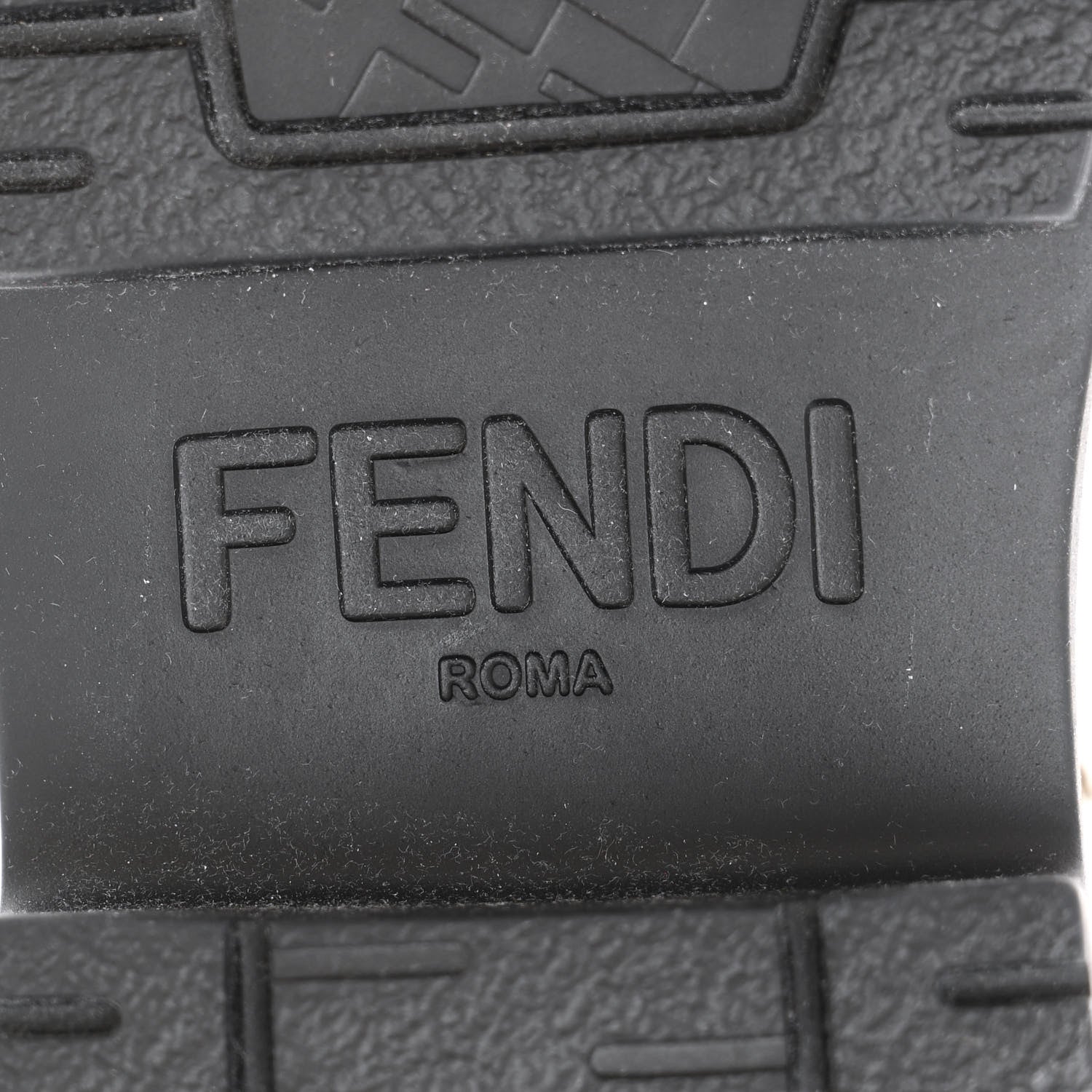 Fendi Vitello Abrasivato Fendigraphy 50mm Biker Boots 36 White 6 of 10