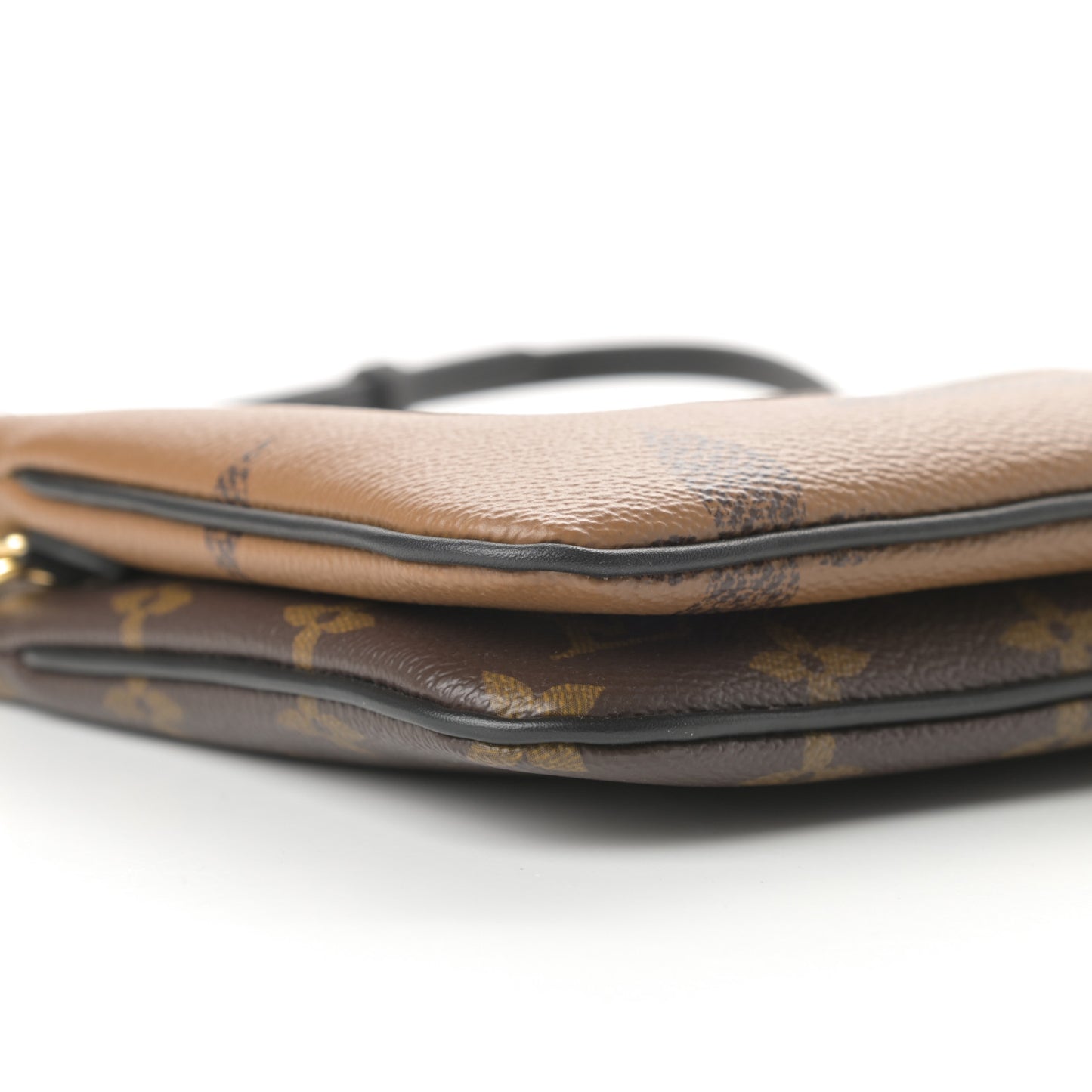 Reverse Monogram Giant Double Zip Pochette