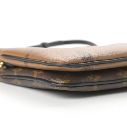Louis Vuitton Reverse Monogram Giant Double Zip Pochette 10 of 11