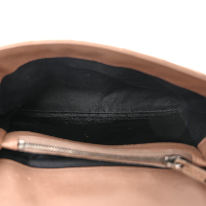 Saint Laurent Sheepskin Matelasse Chevron Monogram Medium College Bag Fard 5 of 12