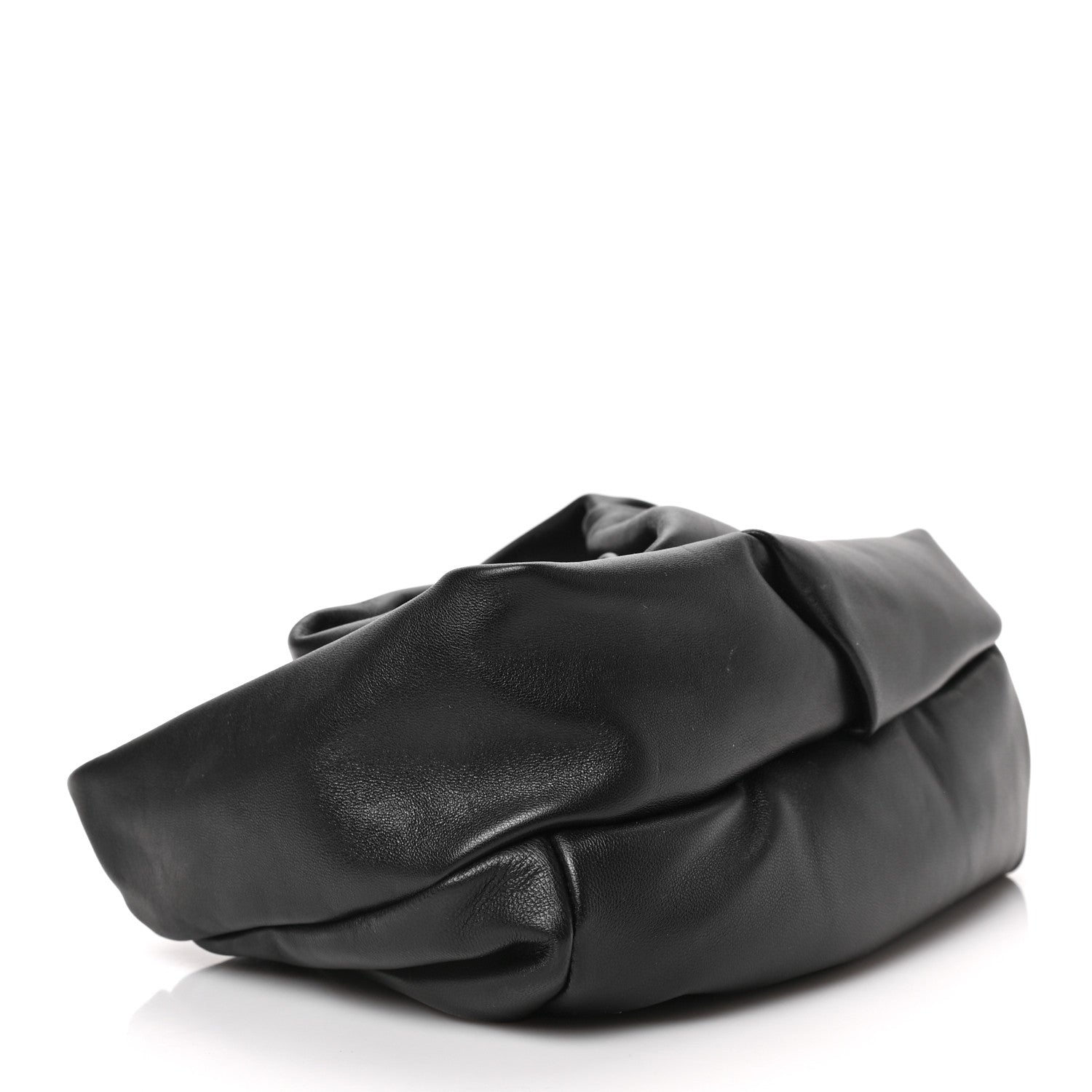 Burberry Smooth Calfskin Rose Clutch Black 6 of 6