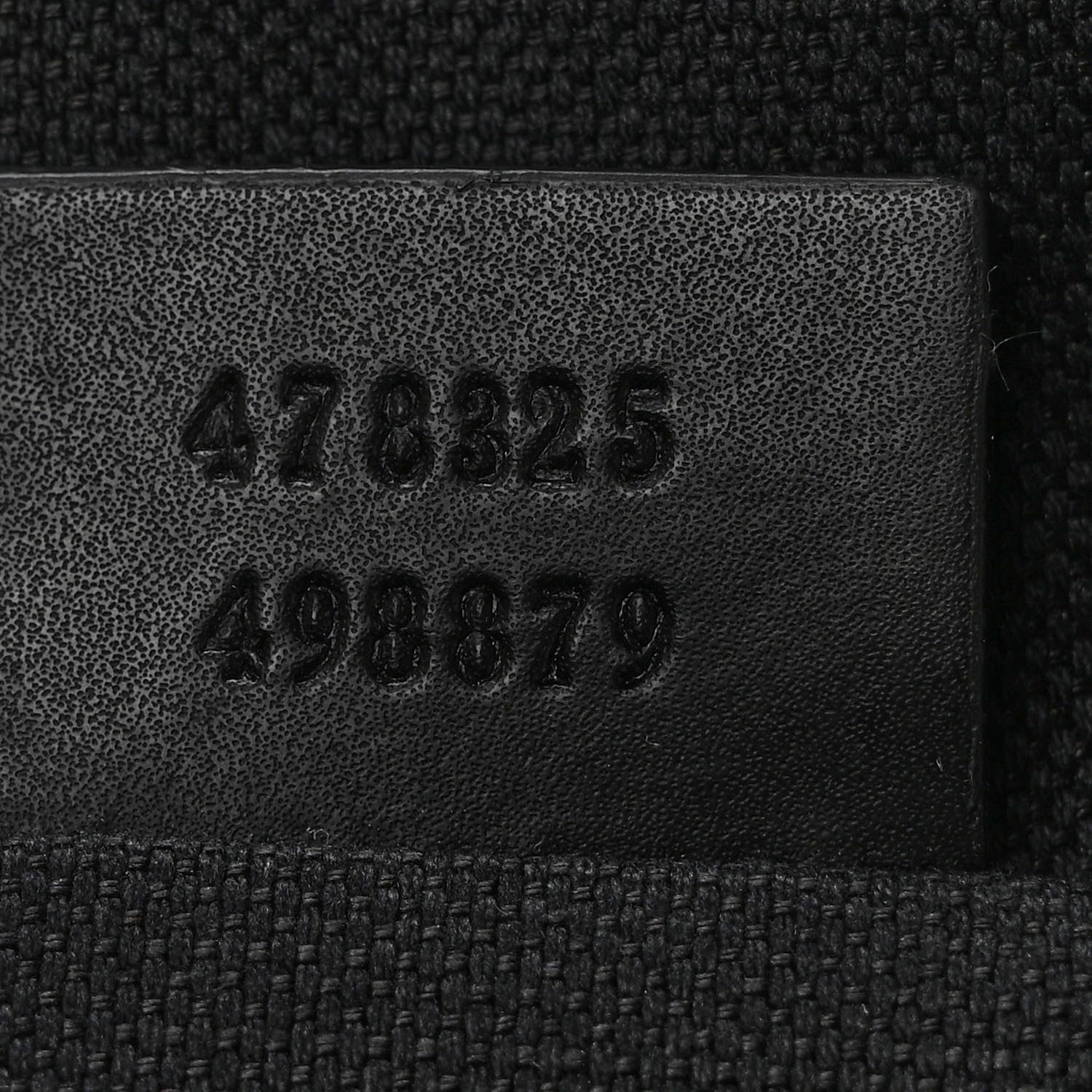 Gucci GG Supreme Monogram Web Belt Bag Black Grey 6 of 10
