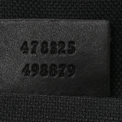 Gucci GG Supreme Monogram Web Belt Bag Black Grey 6 of 10