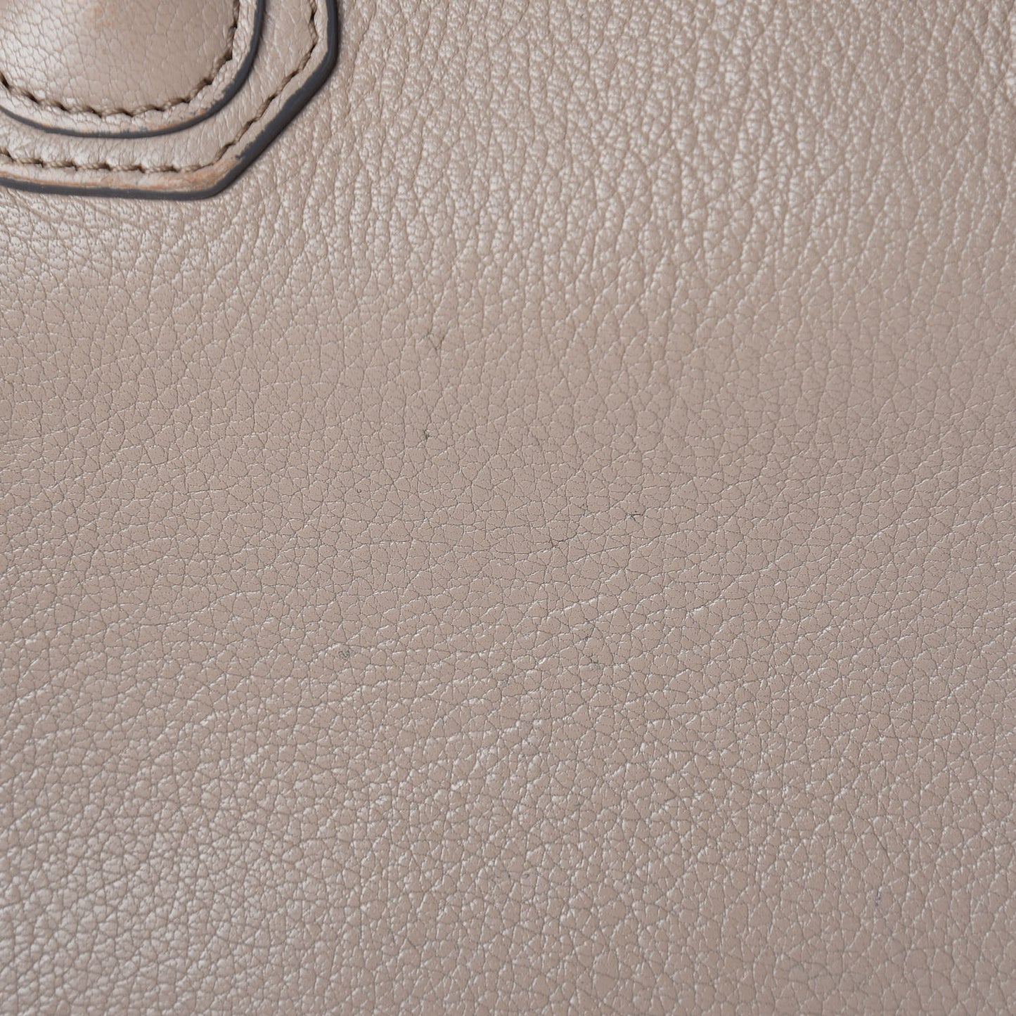 Sugar Goatskin Small Antigona Mastic