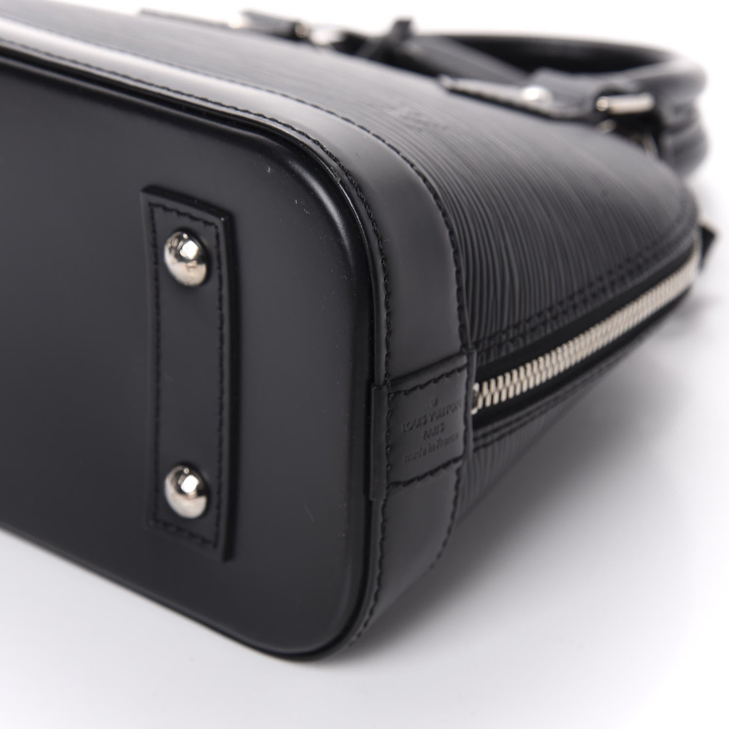 Louis Vuitton Epi Alma BB Black 7 of 9