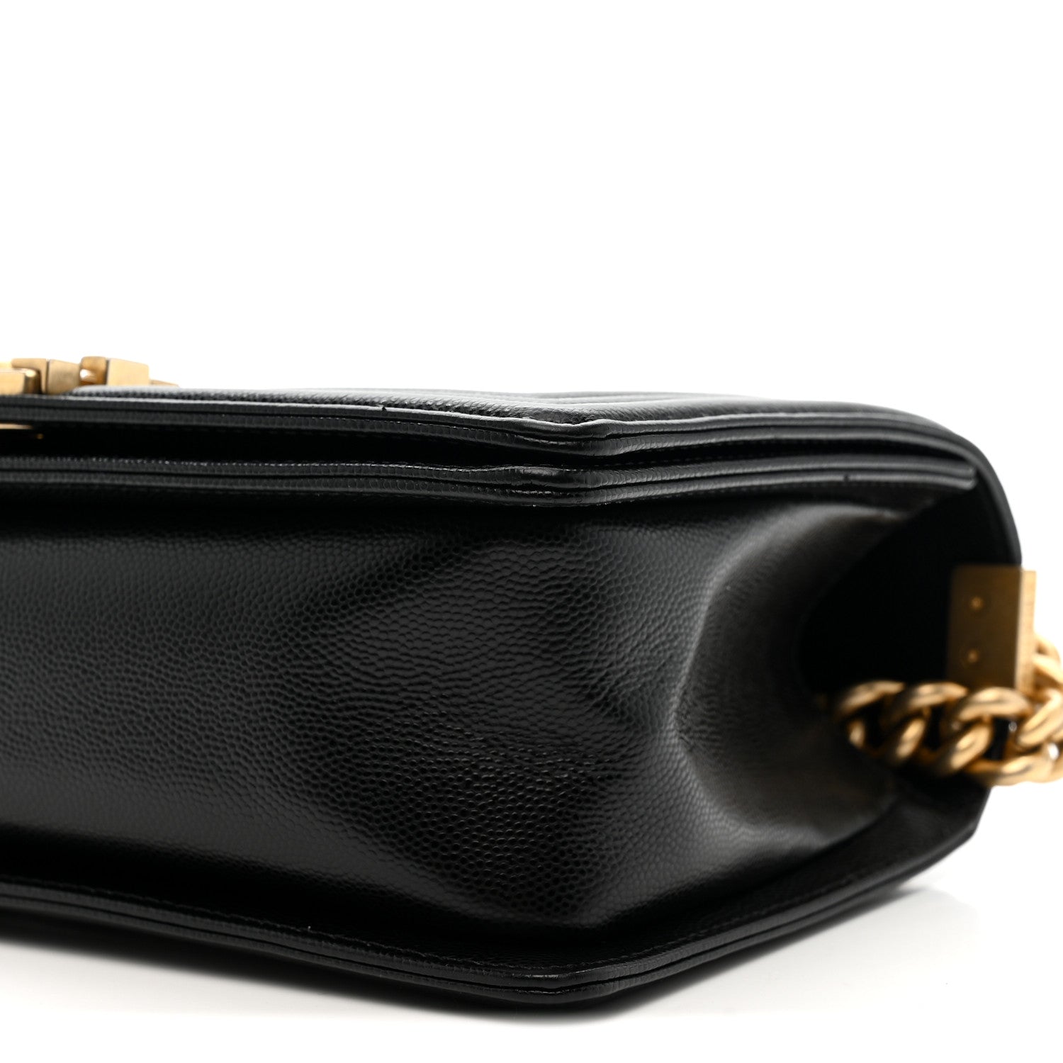 Chanel Caviar Quilted Medium Boy Flap Black 10 of 10