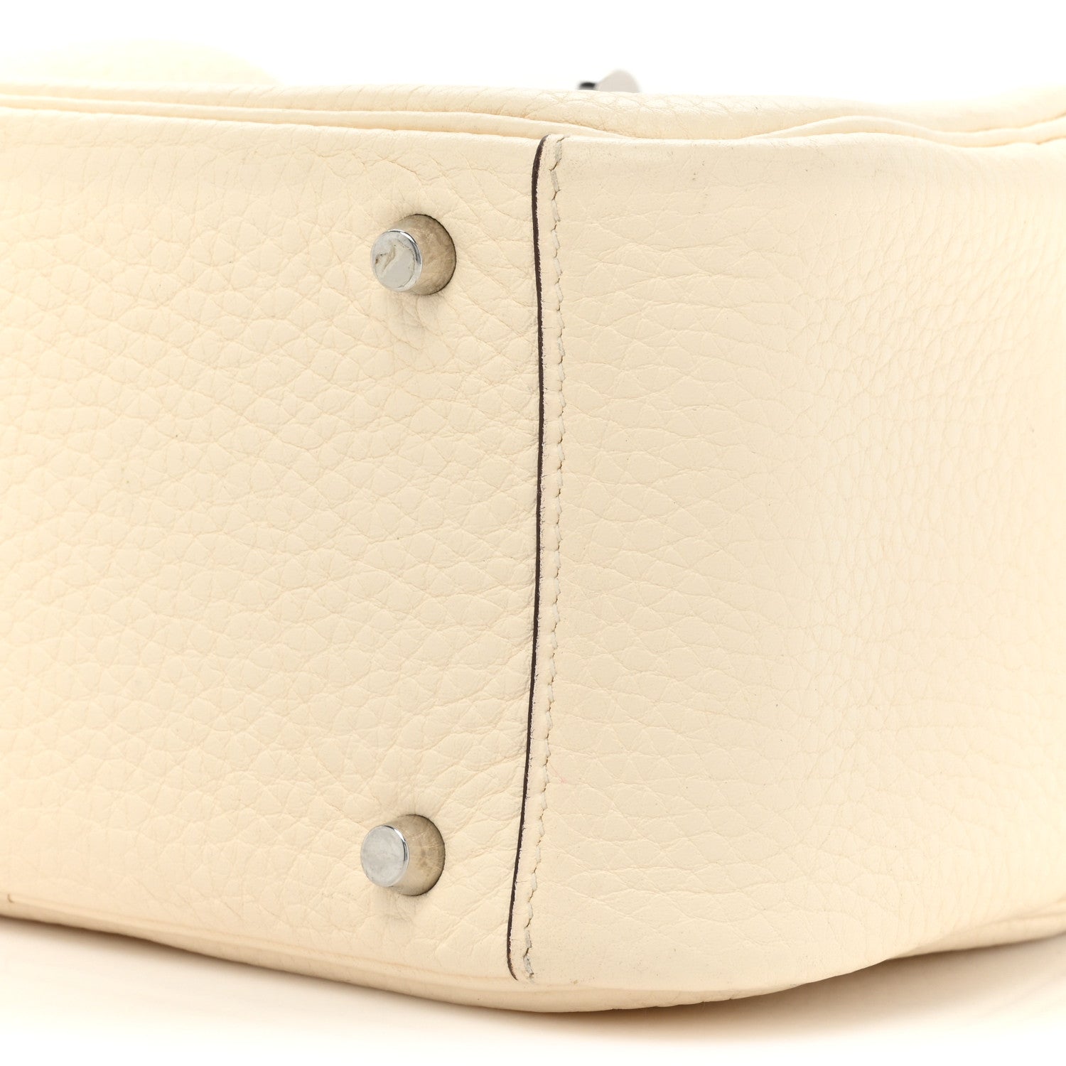 Hermes Taurillon Clemence Mini Lindy 20 Nata 7 of 19