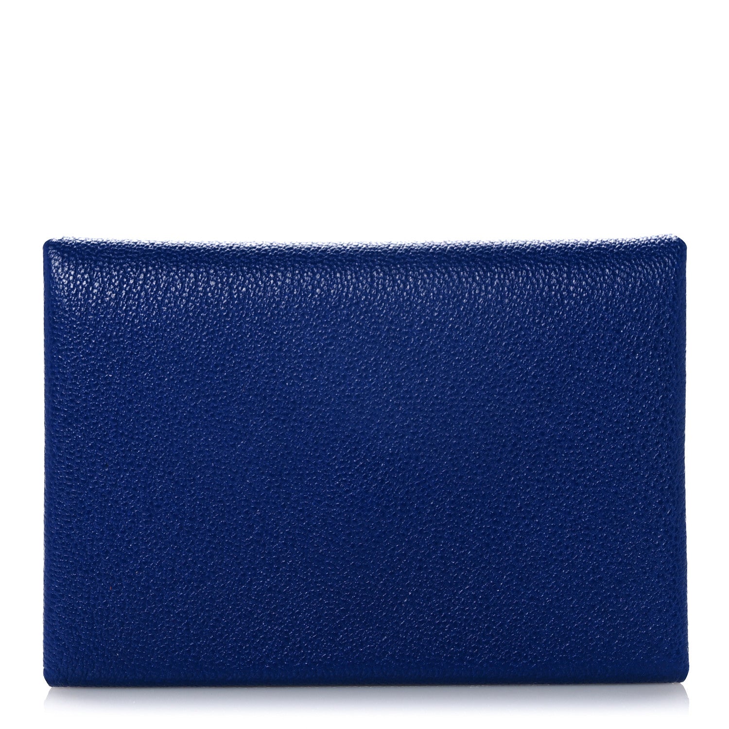 Hermes Chevre Mysore Calvi Duo Card Case Bleu Electrique 1 of 10