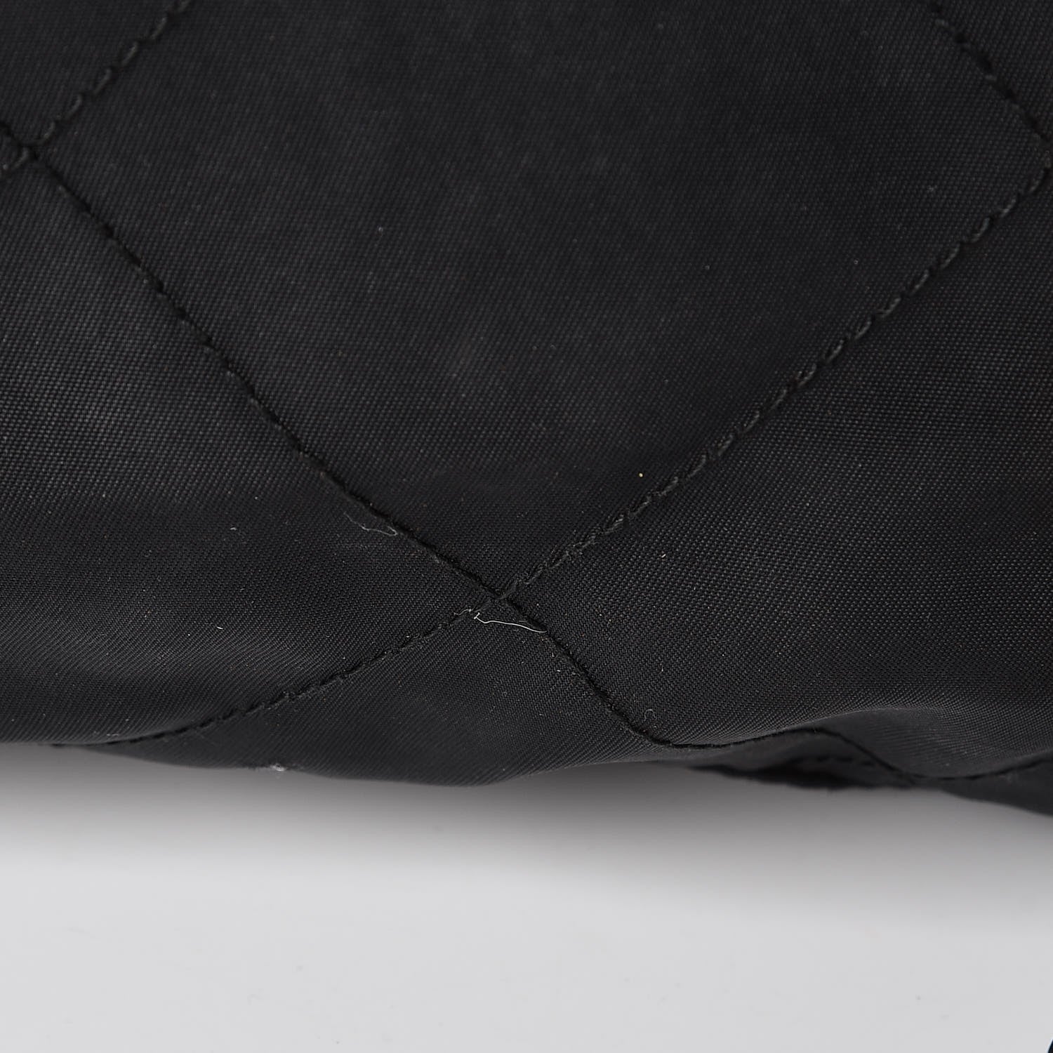 Prada Nylon Tessuto Impuntu Quilted Shoulder Bag Black 15 of 18