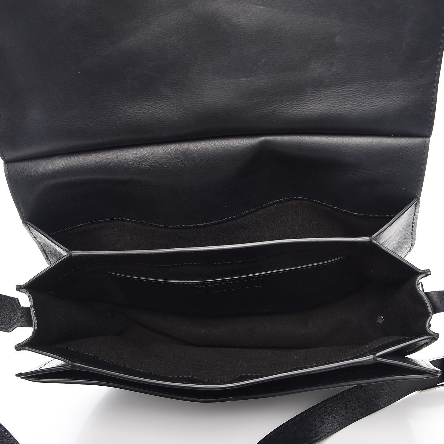 Givenchy Calfskin Infinity Saddle Bag Black 5 of 11