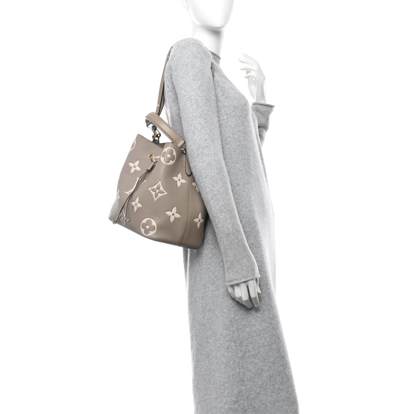 Empreinte Monogram Giant Neonoe MM Tourterelle Creme