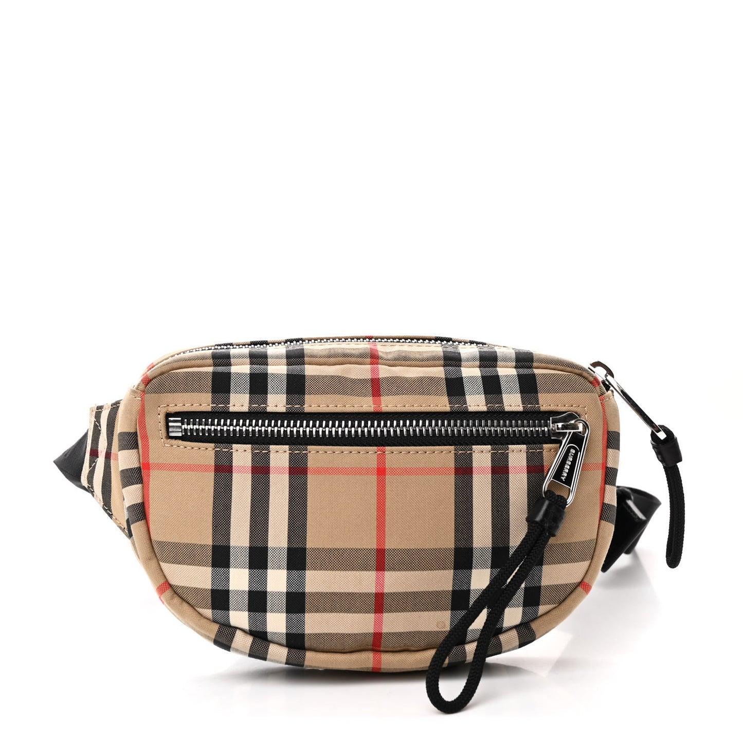 Nylon Vintage Check Small Cannon Bum Bag Archive Beige