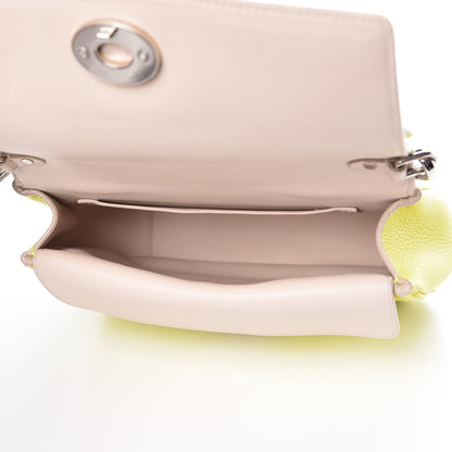 Christian Dior Smooth Calfskin Mini Be Dior Flap Vert Acide 5 of 10