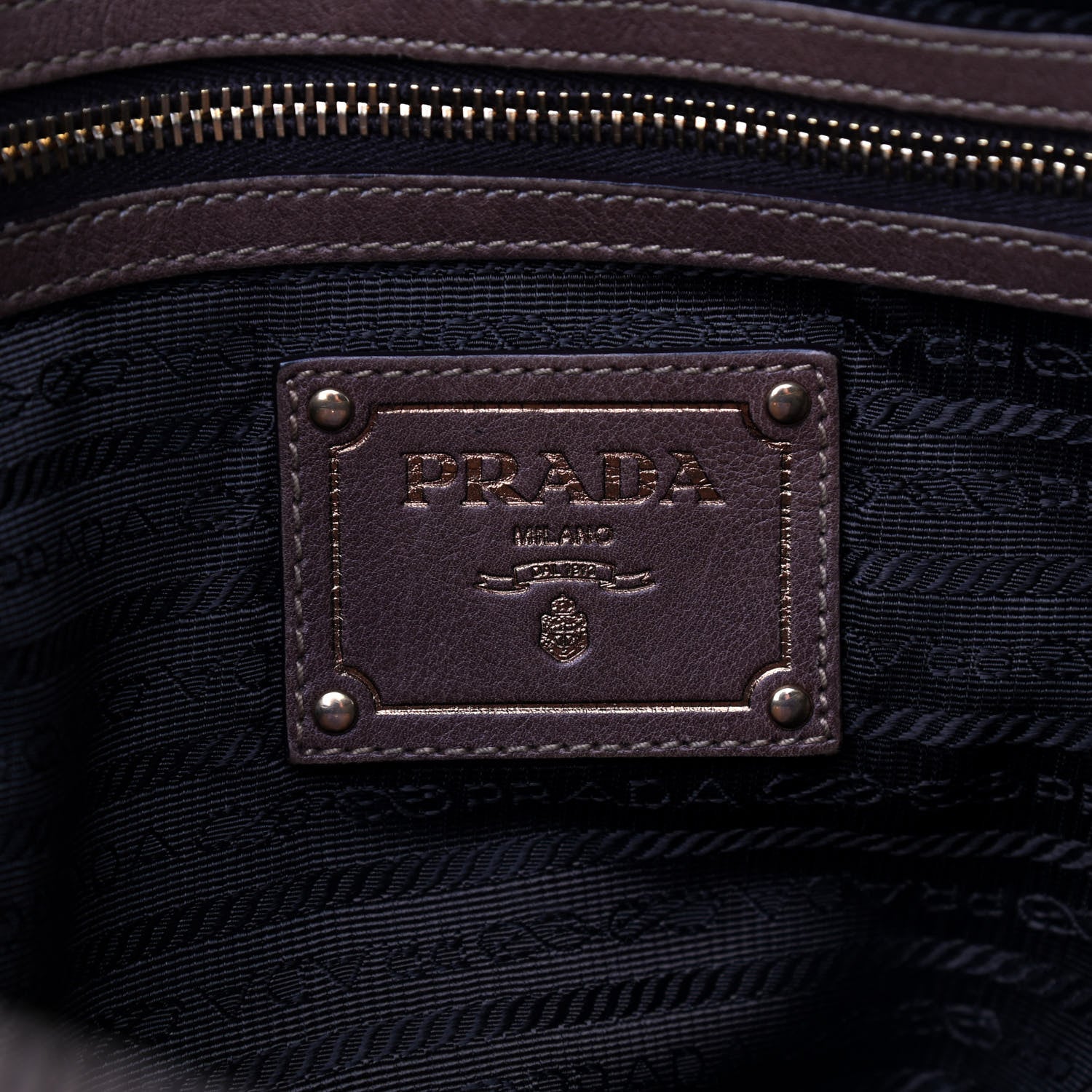 Prada Soft Calf Chain Bag Bambu 6 of 16