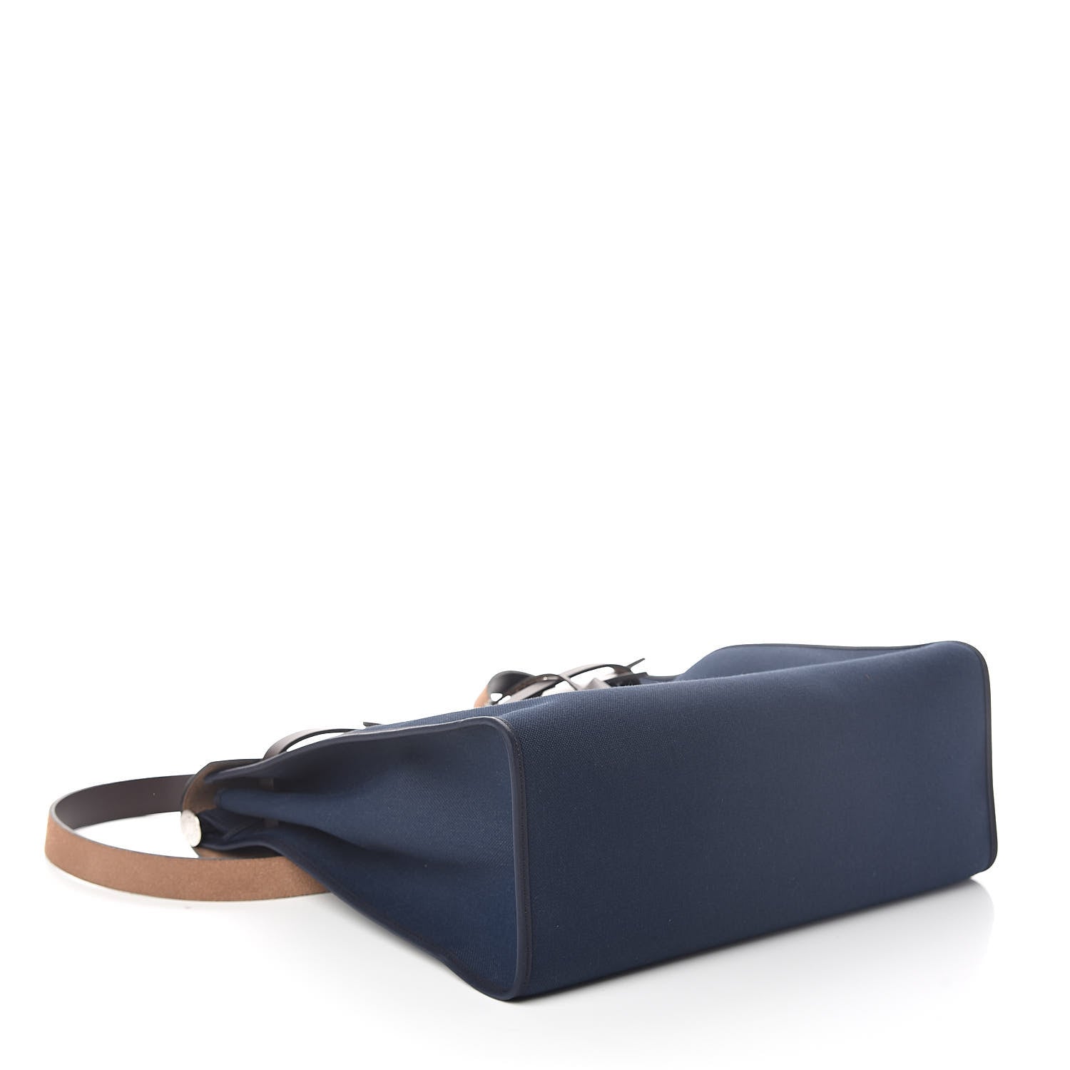 Hermes Toile Vache Hunter Herbag Zip 39 MM Bleu Marine Ebene 4 of 9