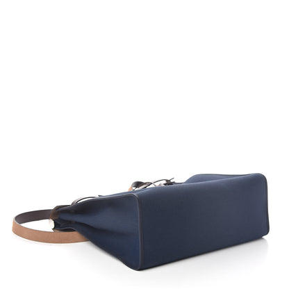 Hermes Toile Vache Hunter Herbag Zip 39 MM Bleu Marine Ebene 4 of 9