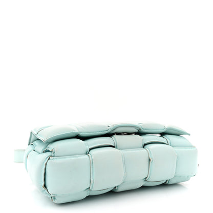 Bottega Veneta Paper Calfskin Maxi Intreccio Padded Cassette Crossbody Bag Spearmint 4 of 22