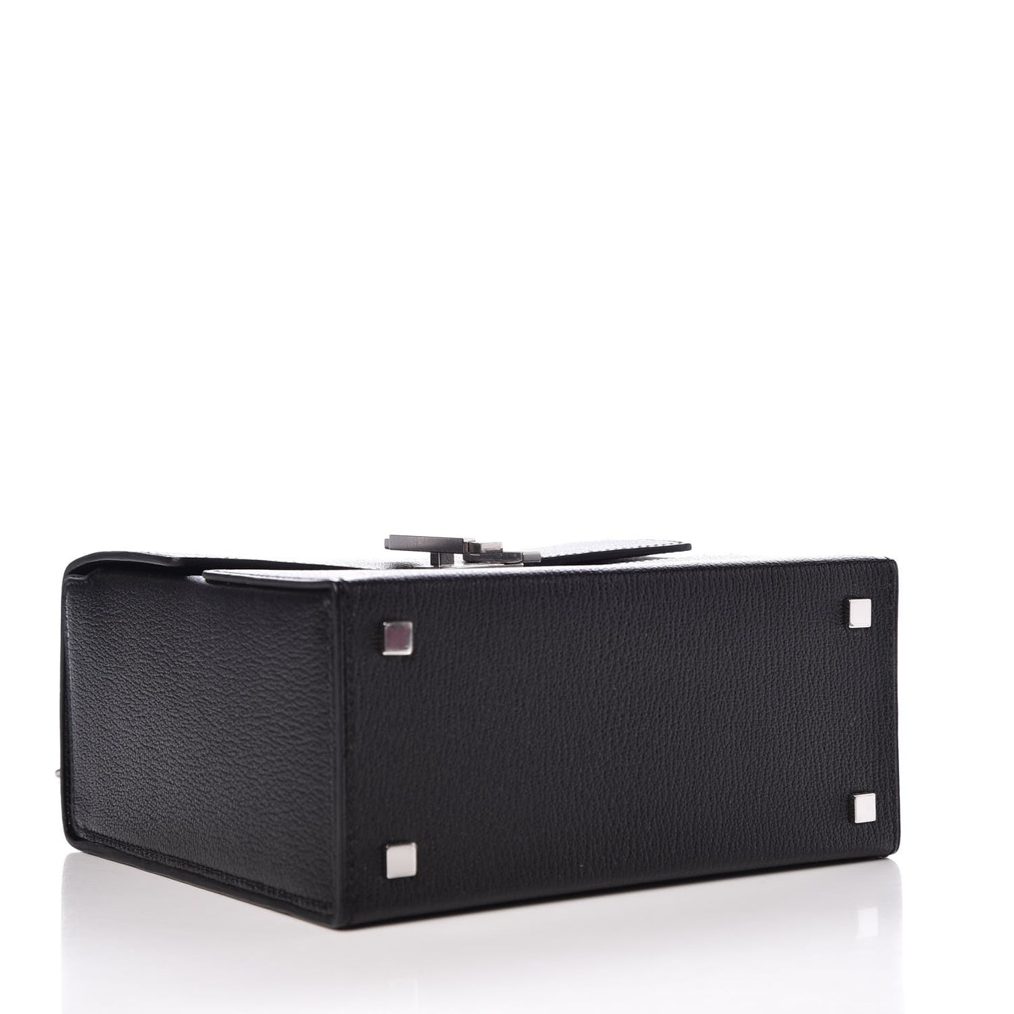 Chevre Mysore Cinhetic Boxy Top Handle Bag Black