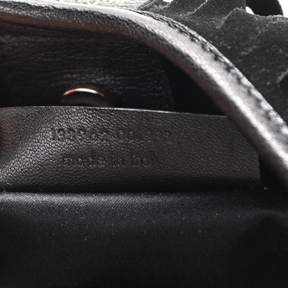 Saint Laurent Suede Boheme Fringe Hobo Black 7 of 11