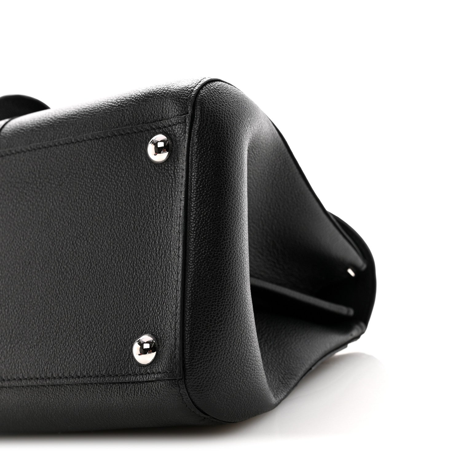 Delvaux Calfskin Mini Brillant East West Satchel Black 10 of 10