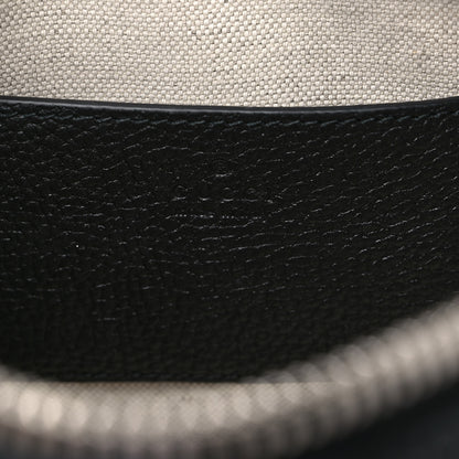 Gucci Piuma Calfskin Jumbo GG Embossed Mini Duffle Bag Black 6 of 8