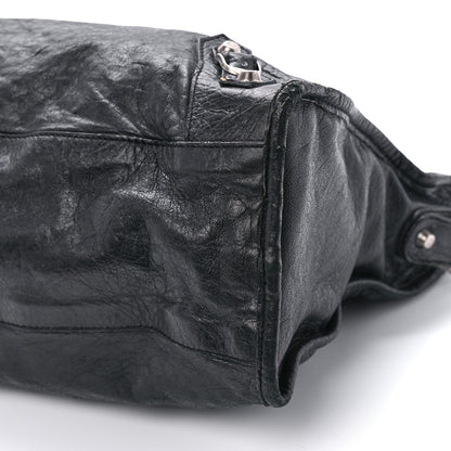 Balenciaga Agneau Classic Silver Hardware City Black 9 of 13