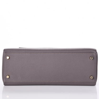 Hermes Togo Kelly Retourne 32 Etain 7 of 34