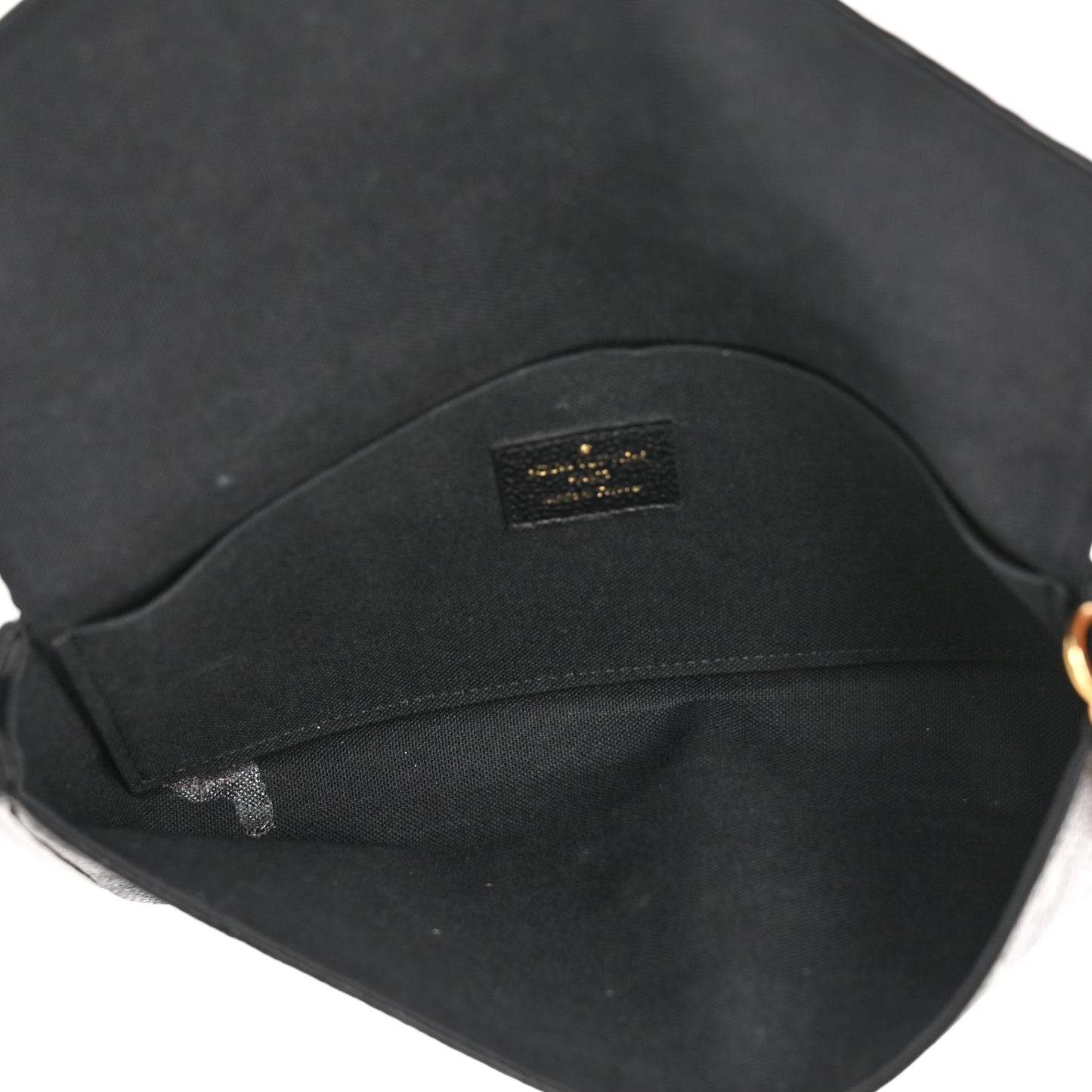 Empreinte Pochette Felicie Chain Wallet Black