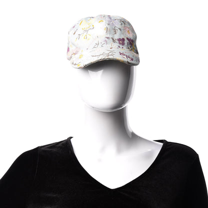 Gucci Canvas Childrens Olympus Pop St Flora Baseball Hat M Honeydew 2 of 6